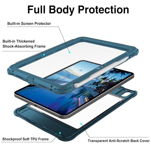 BRAND NEW OPEN BOX | iPad 10 | Waterproof Case - Picture 10 of 11